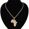 Collier Carte Afrique avec Perles-Jamilah™