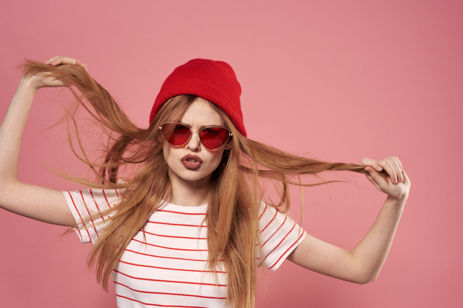 Coloration naturelle des cheveux aux plantes
