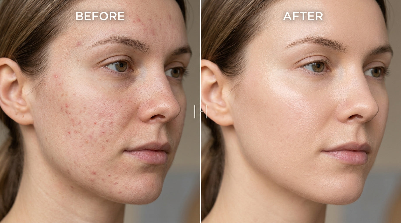 Bicarbonate de soude sur le visage : résultats avant après révélateurs