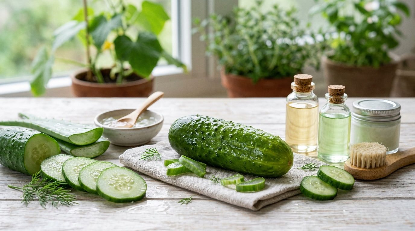 Cornichon : découvrez ses bienfaits insoupçonnés pour la peau