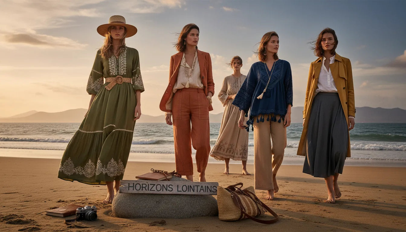 Horizons lointains : découvrez la marque de vêtements femme tendance