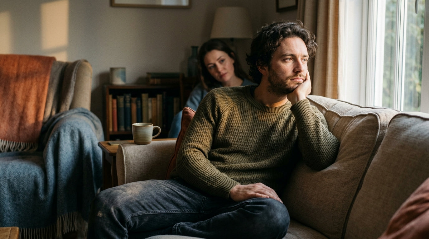 Que signifie le silence d'un homme Balance dans une relation ?