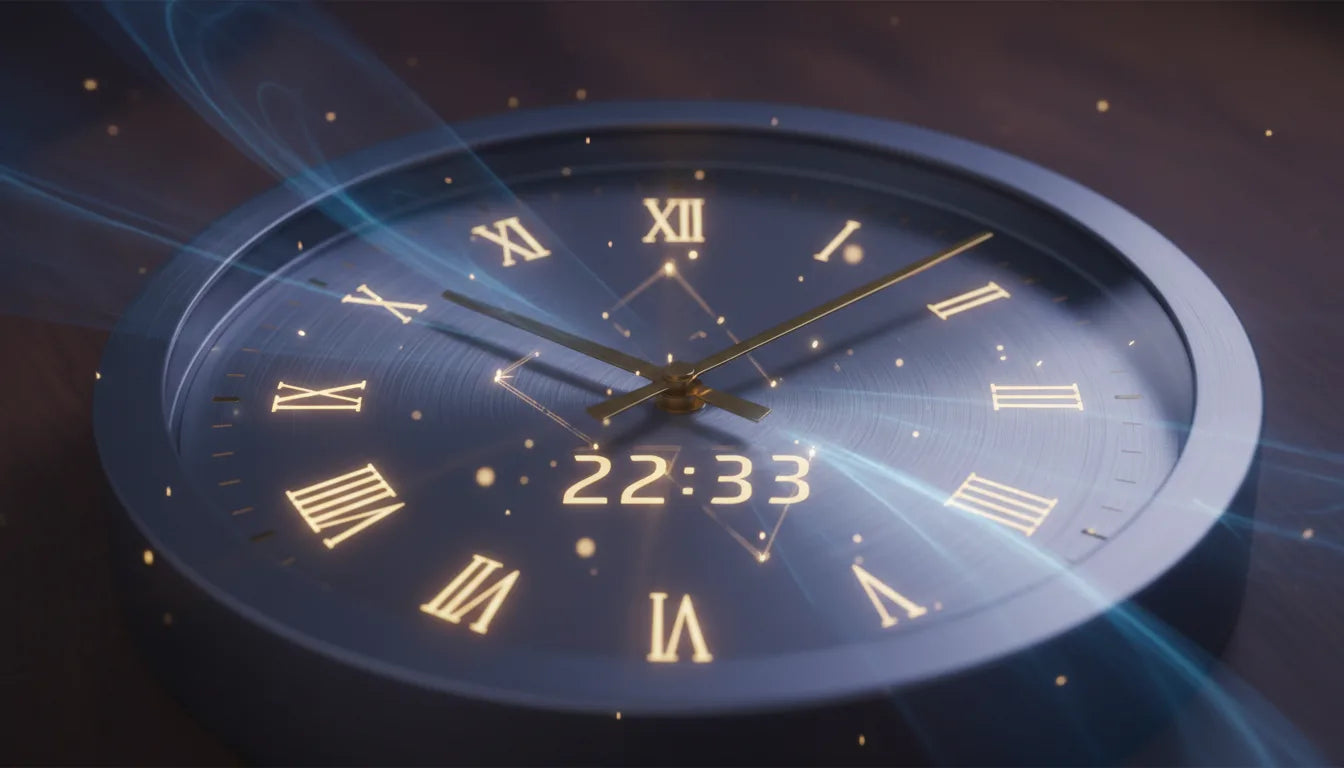 22h33 signification : décryptage de l'heure miroir et de ses messages