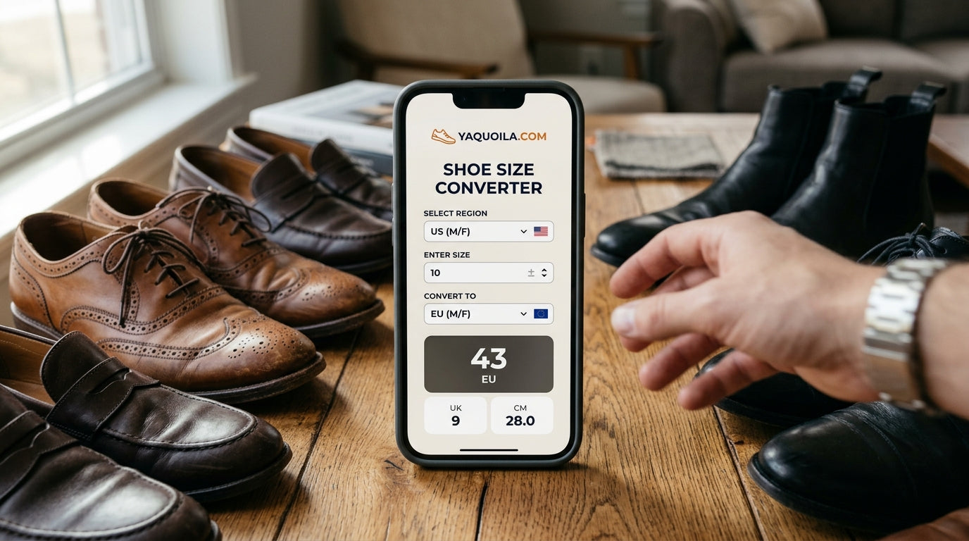 Convertisseur pointure chaussure yaquoila.com : comment l'utiliser facilement