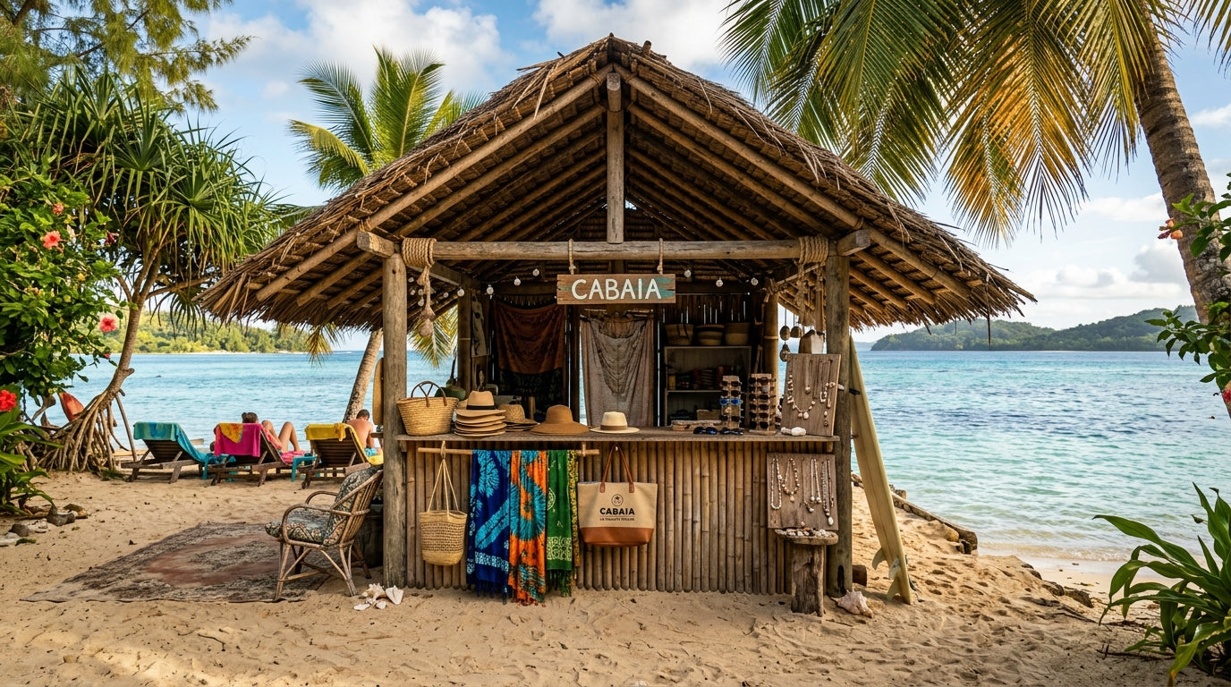 Cabaia la paillote Océane : photos et accessoires à découvrir