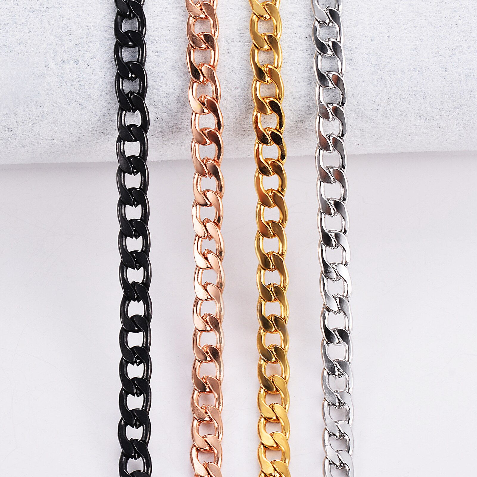 Chaîne Courbée en Acier Inoxydable-Jamilah™