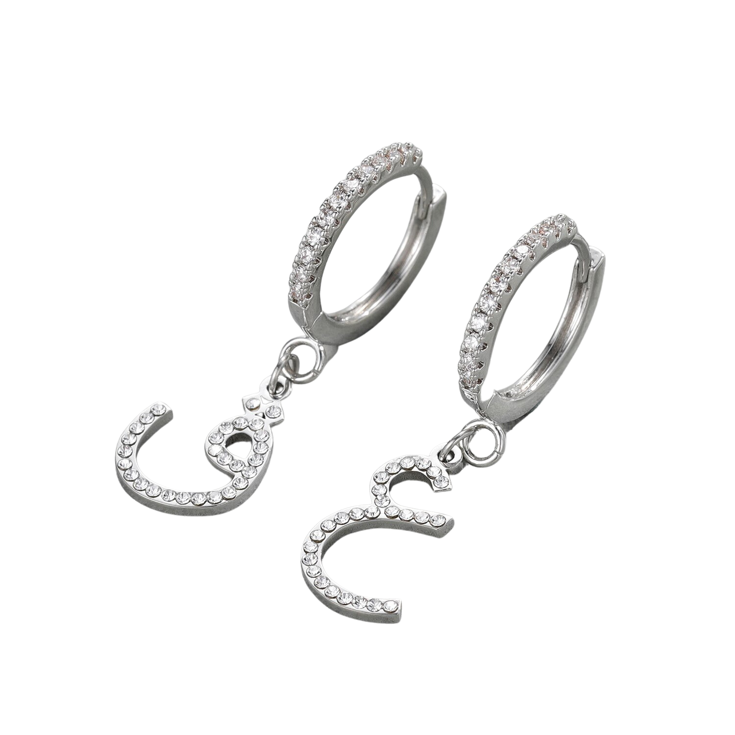 Boucles d'Oreilles Arabe avec Strass