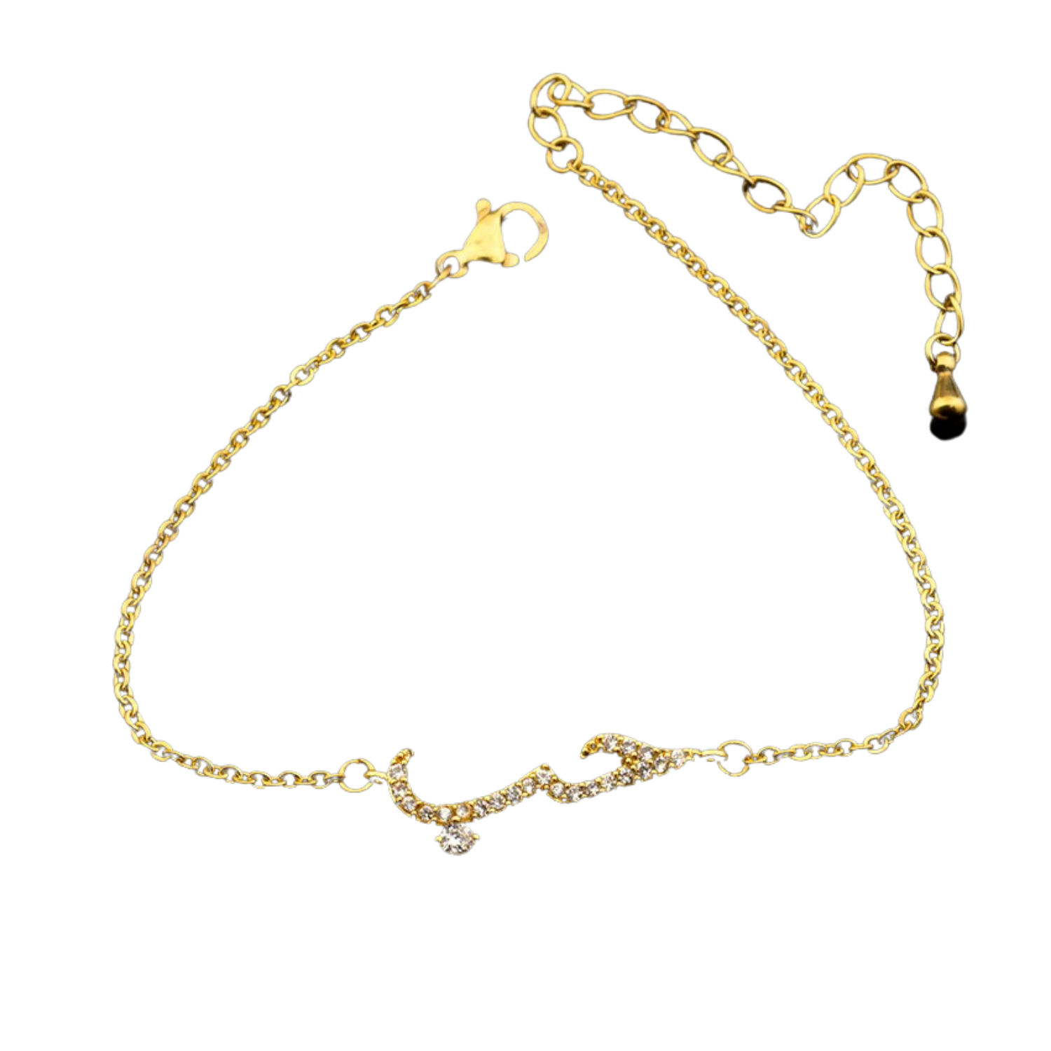 Bracelet Amour avec Strass - HUB