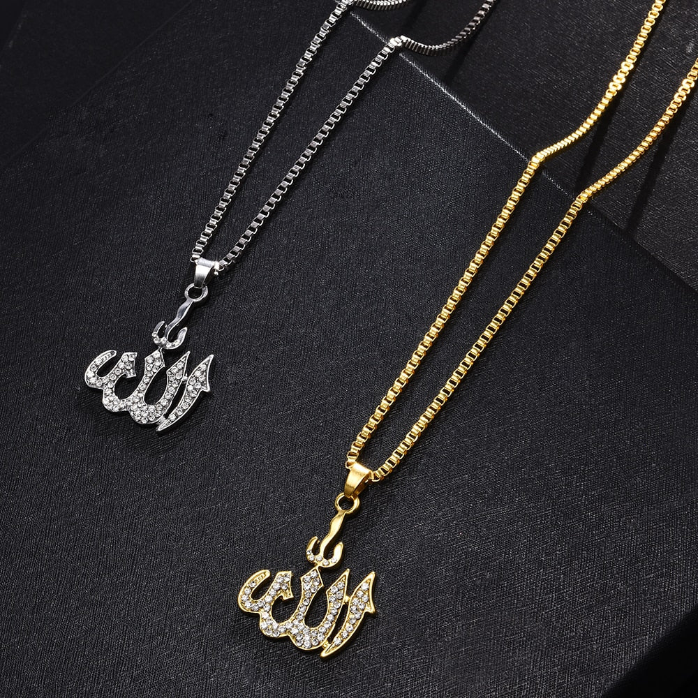 Collier Allah avec Strass-Jamilah™