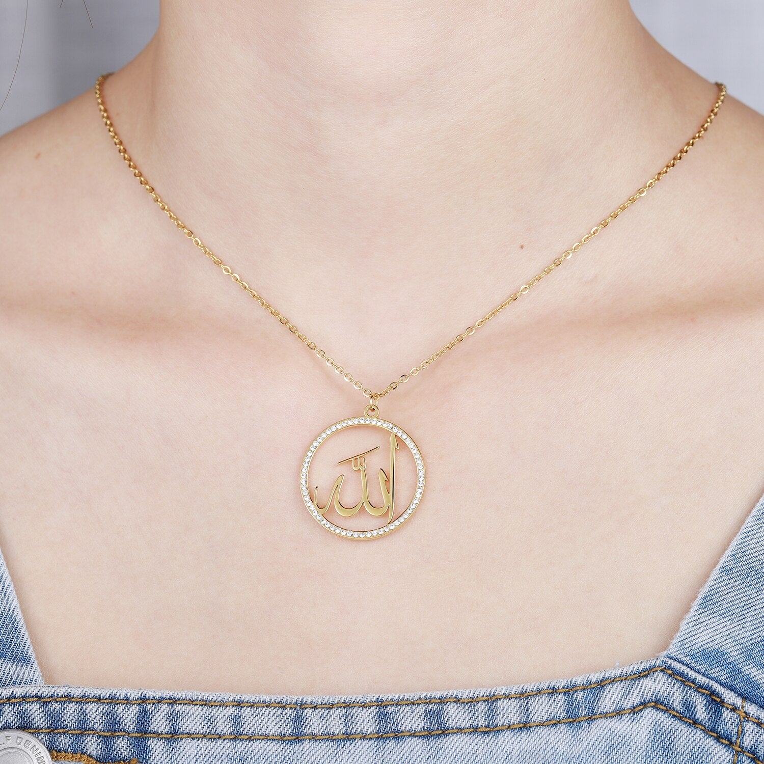 Collier Allah Circulaire-Jamilah™