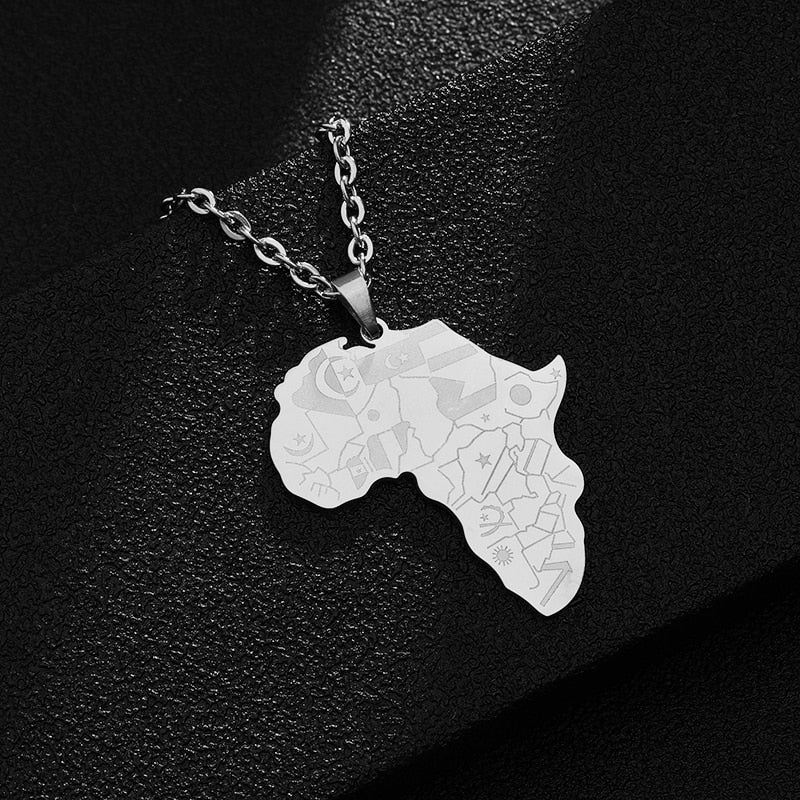 Collier Pendentif Afrique-Jamilah™