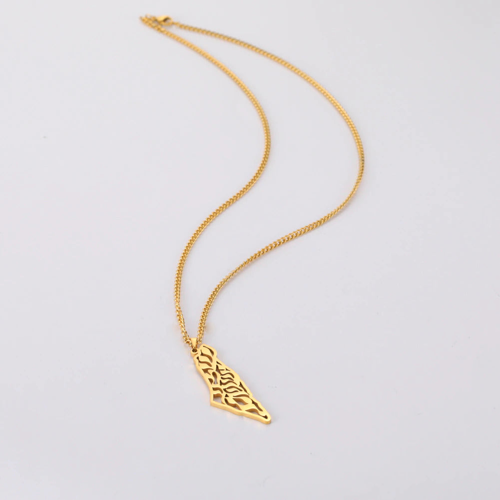 Collier Carte Palestine-Jamilah™