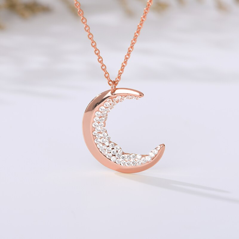 Collier Croissant de Lune avec Strass-Jamilah™