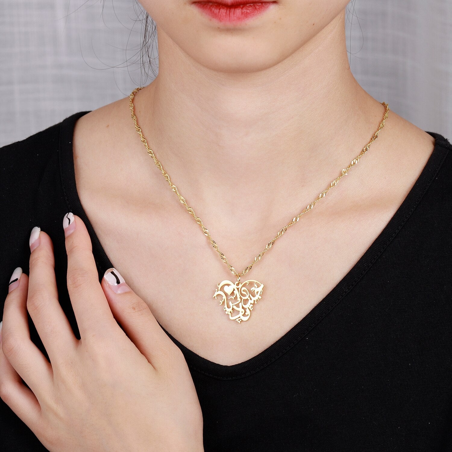 Collier Calligraphie Amour-Jamilah™