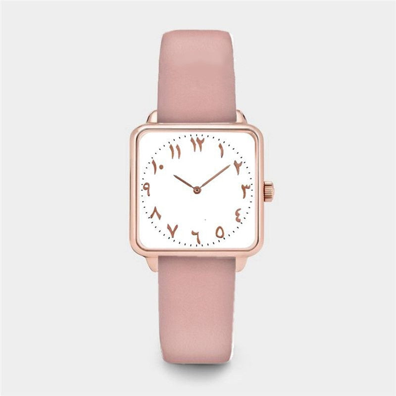 CASABLANCA - Montre Chiffre Arabe Rose-Jamilah™