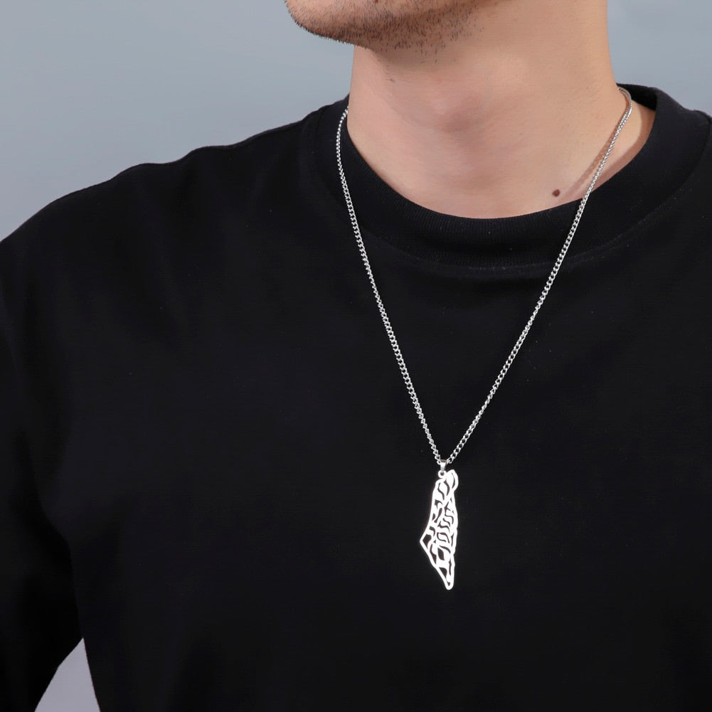 Collier Carte Palestine-Jamilah™