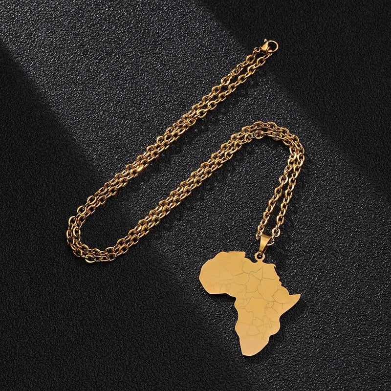 Collier Pendentif Afrique-Jamilah™
