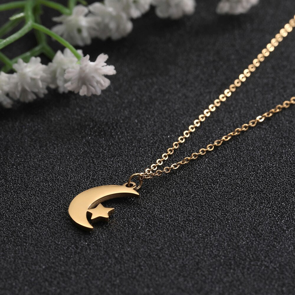 Collier Lune &amp; Étoile-Jamilah™