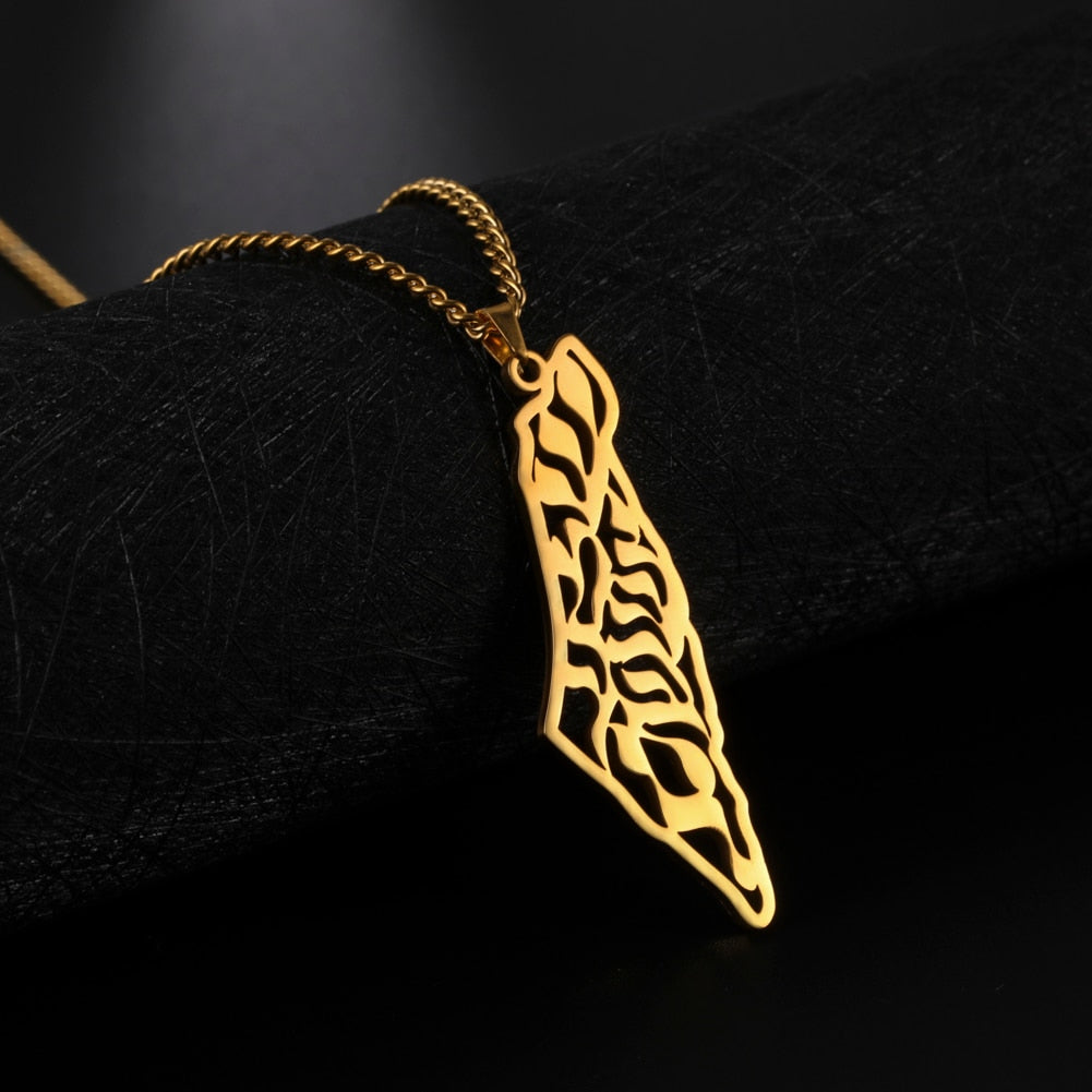 Collier Carte Palestine-Jamilah™