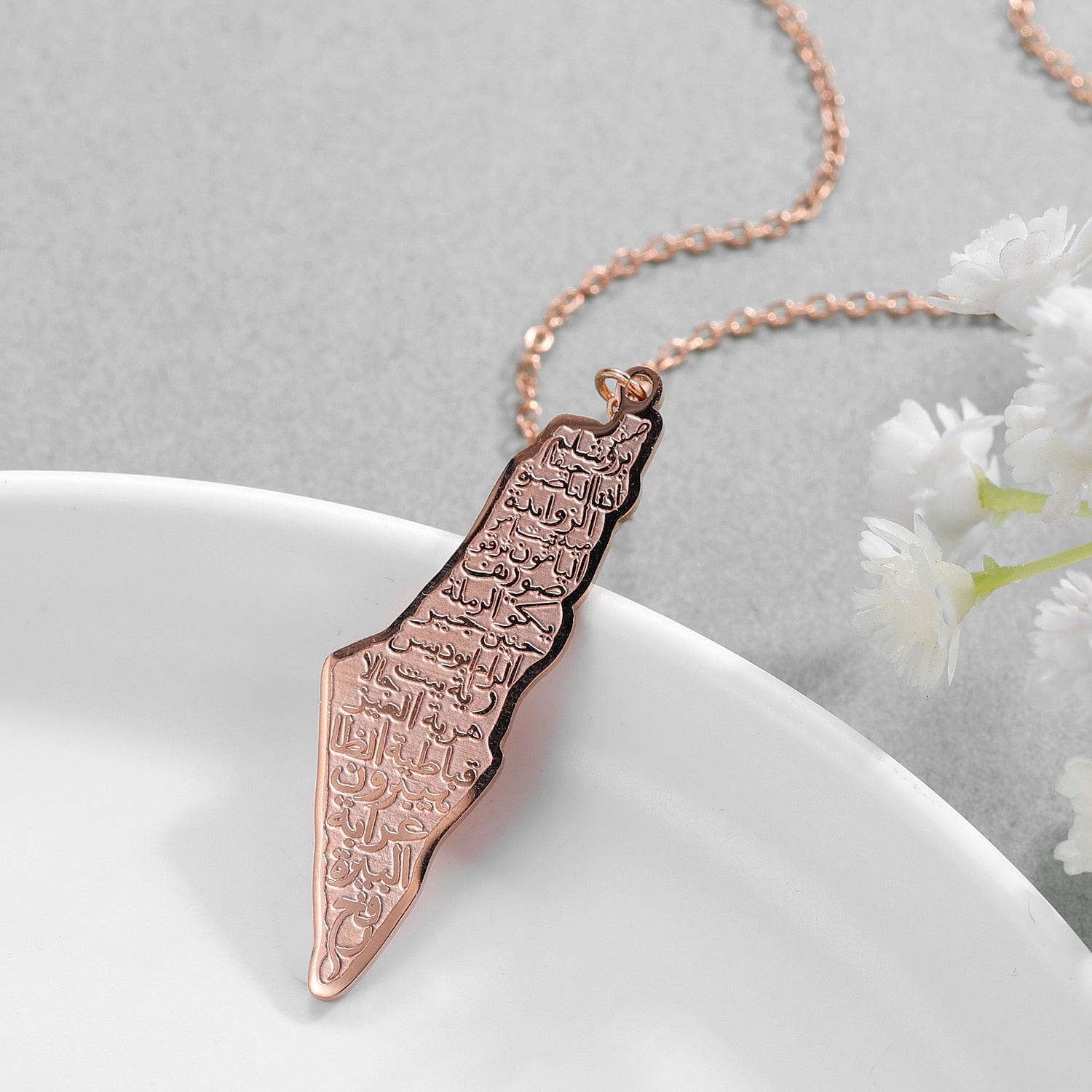 Collier Calligraphie Palestine-Jamilah™