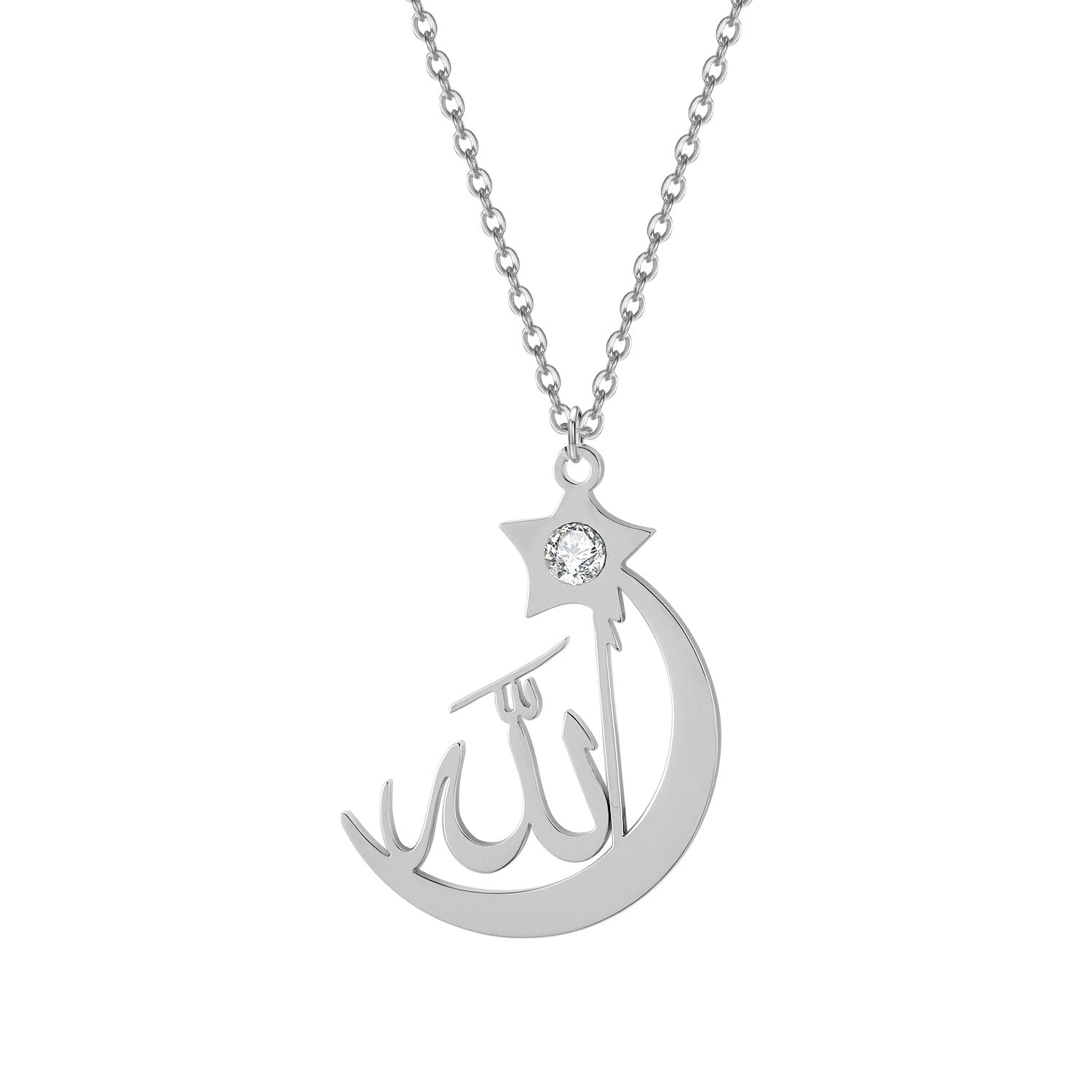 Collier Allah Croissant de Lune-Jamilah™