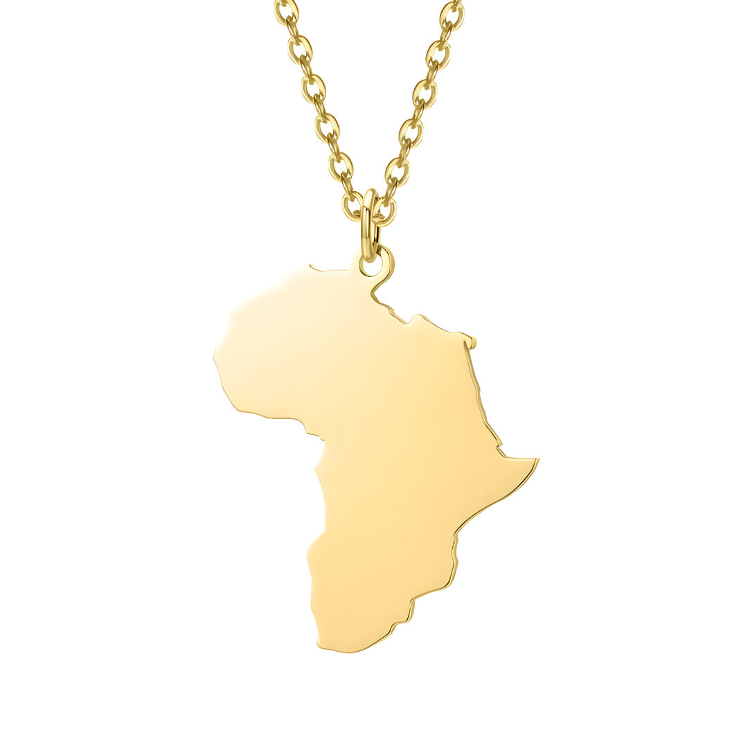 Pendentif Carte Afrique